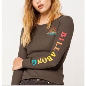 ✅BILLABONG Baby Thermal Womens Tee✅